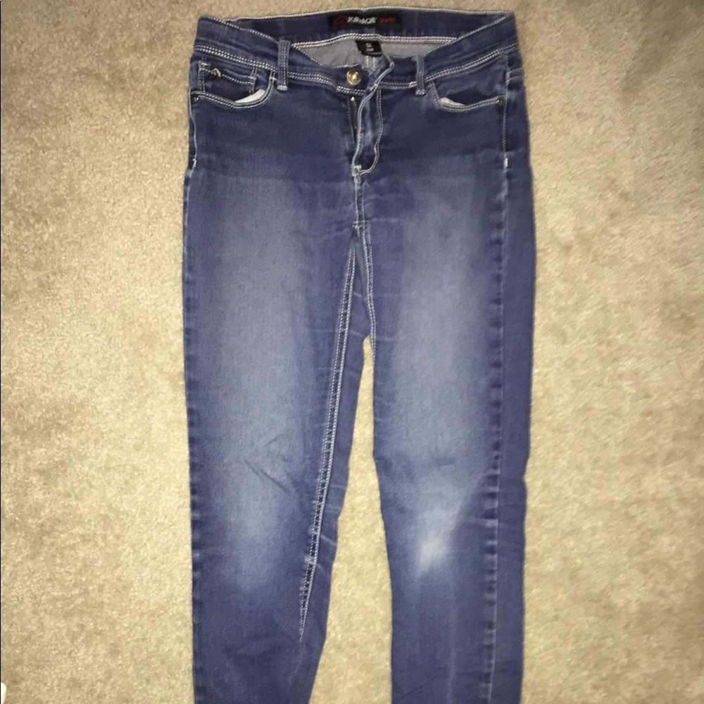 Skinny Slim Dark Blue Jeans